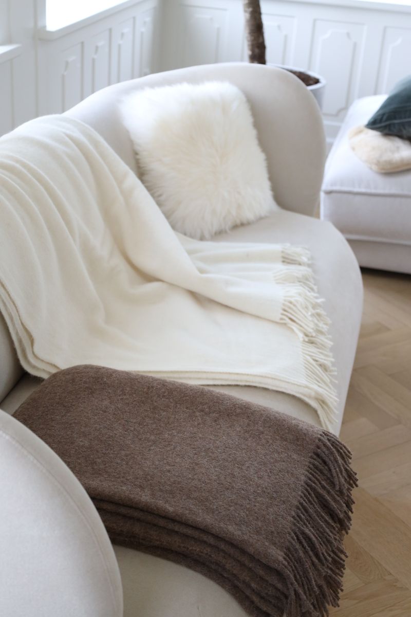 Julia Wool blanket | 50% alpaca wool, 50% lamb wool