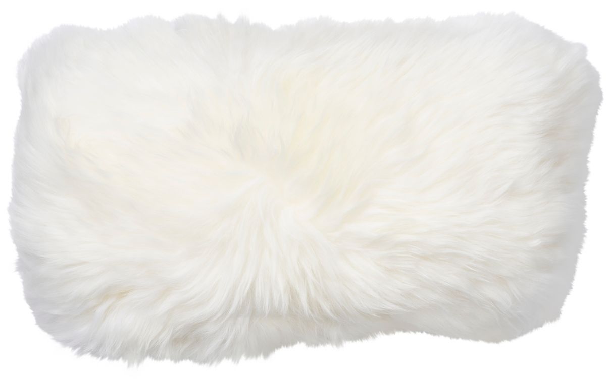 Lambskin | Pillow | Double -sided | Long Hair | New Zealand | 25x50 cm