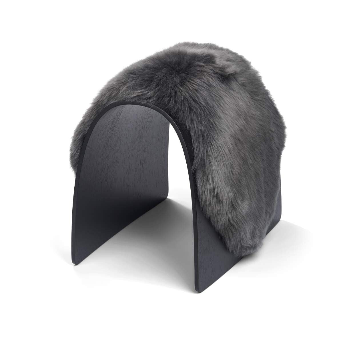 Lambskin for Sheep Stool | Long -haired