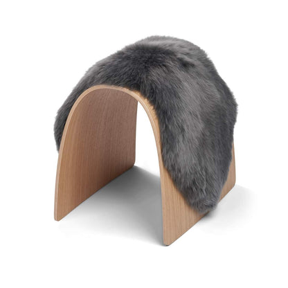 Lambskin for Sheep Stool | Long -haired