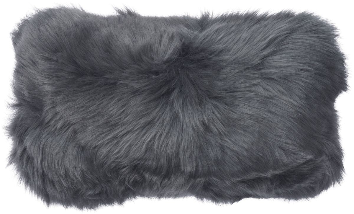 Lambskin | Pillow | Double -sided | Long Hair | New Zealand | 25x50 cm