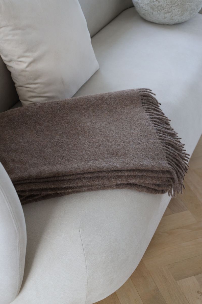 Julia Wool blanket | 50% alpaca wool, 50% lamb wool