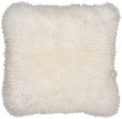 Pillow | Lambskin | Long Hair | New Zealand | 50x50 cm