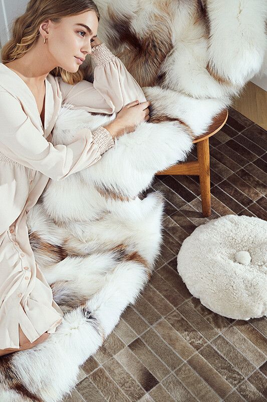 Cowhide blanket | Monaco