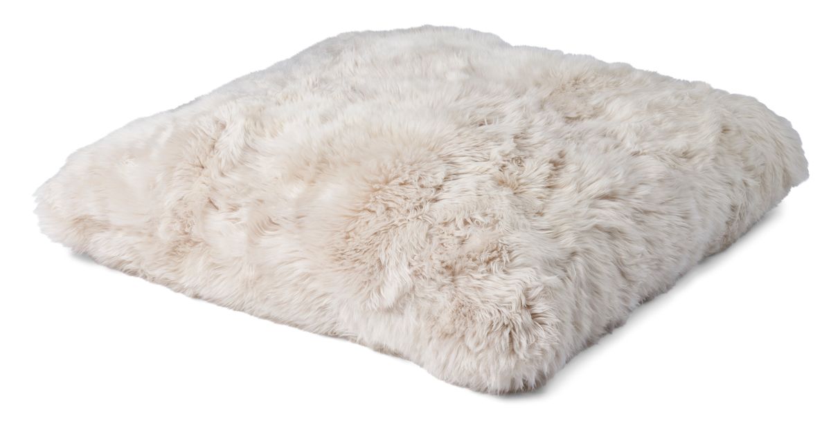 MAXI FLOAT CUL | Lambskin | Long Hair | Double -sided | New Zealand | 90x90 cm