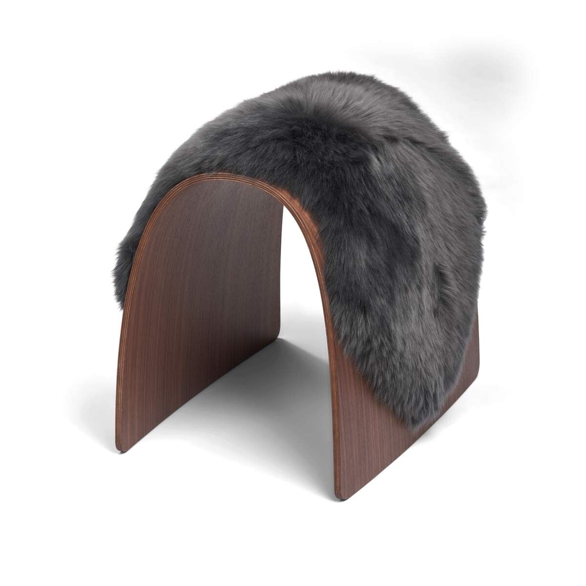 Lambskin for Sheep Stool | Long -haired