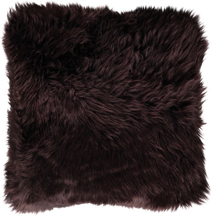 Pillow | Lambskin | Long Hair | Double -sided | New Zealand | 45x45 cm