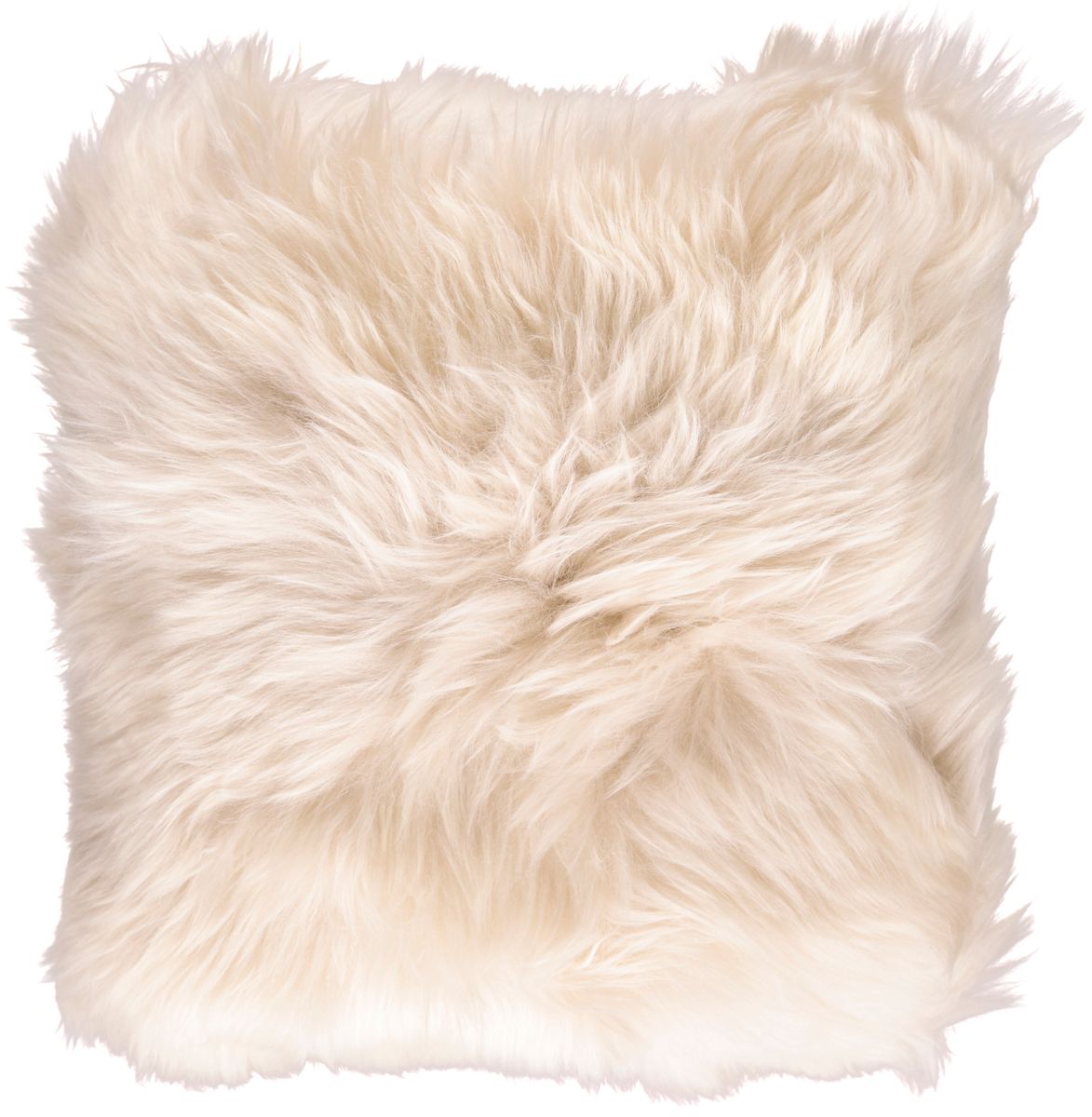 Pillow | Lambskin | Long Hair | New Zealand | 50x50 cm