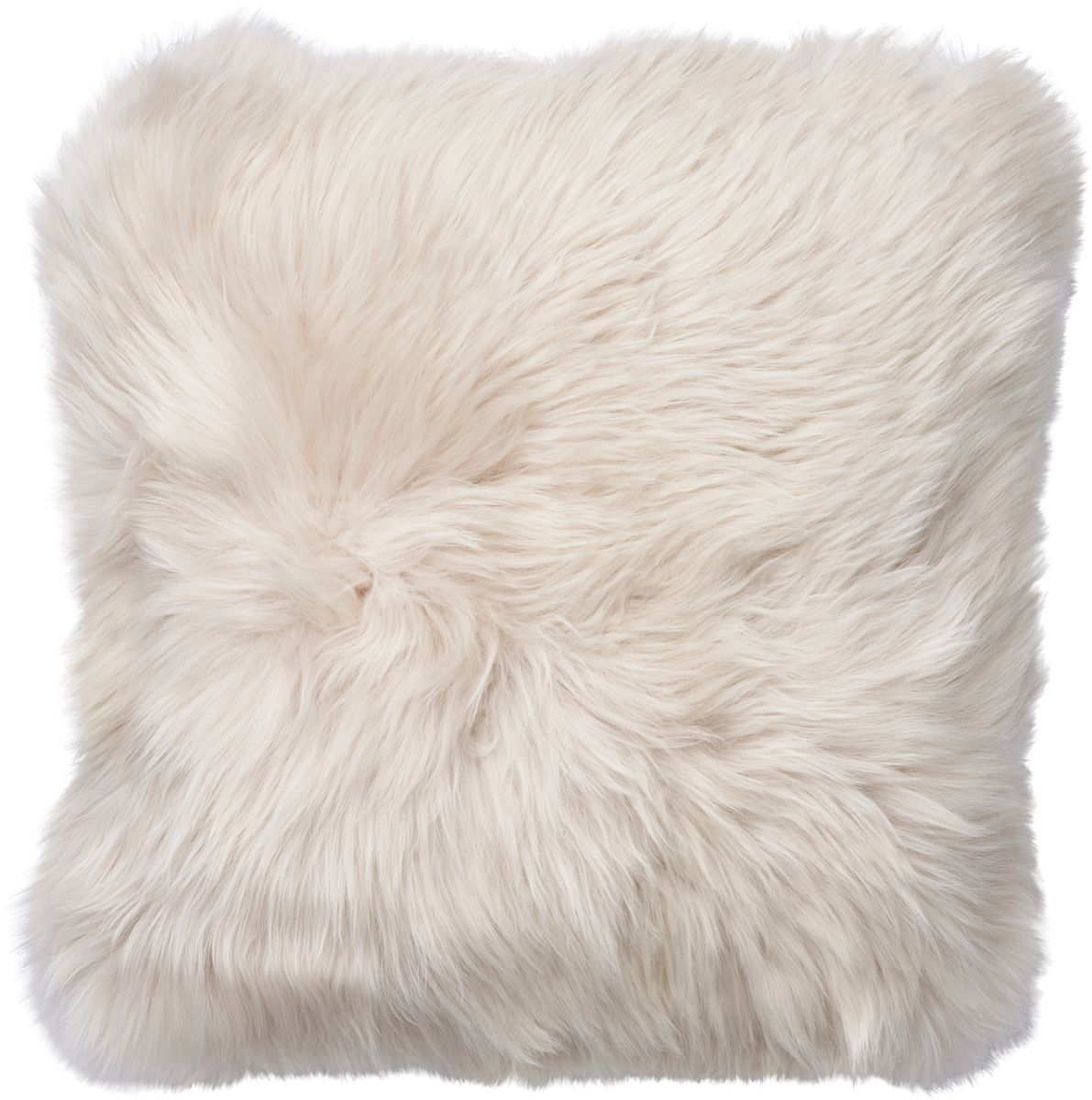 Pillow | Lambskin | Long Hair | Double -sided | New Zealand | 45x45 cm