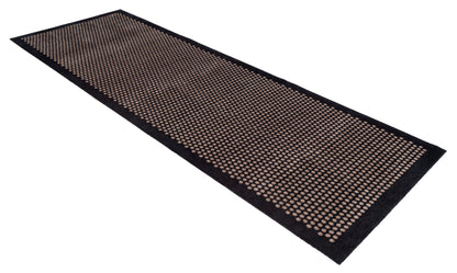 Floor mat 100 x 300 cm - dot/black sand