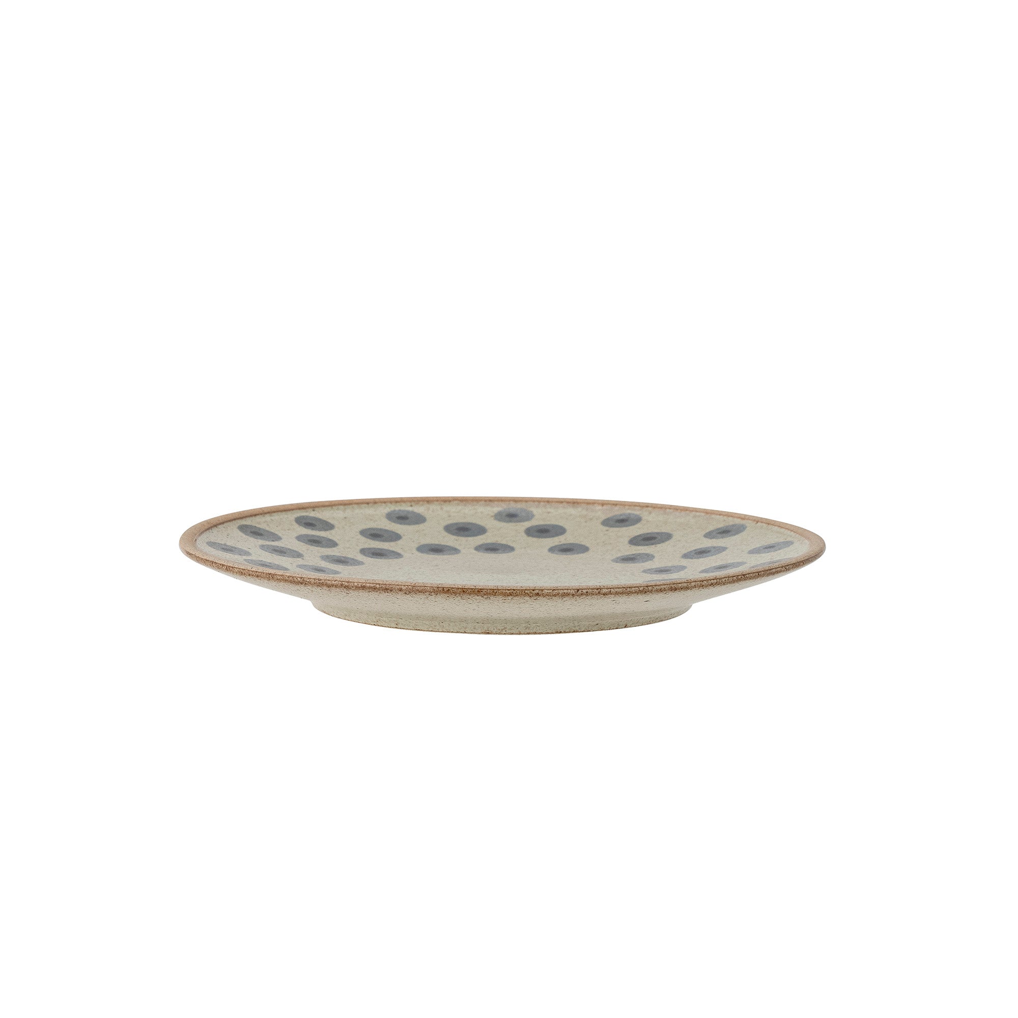 Tinni plate, blue, stoneware