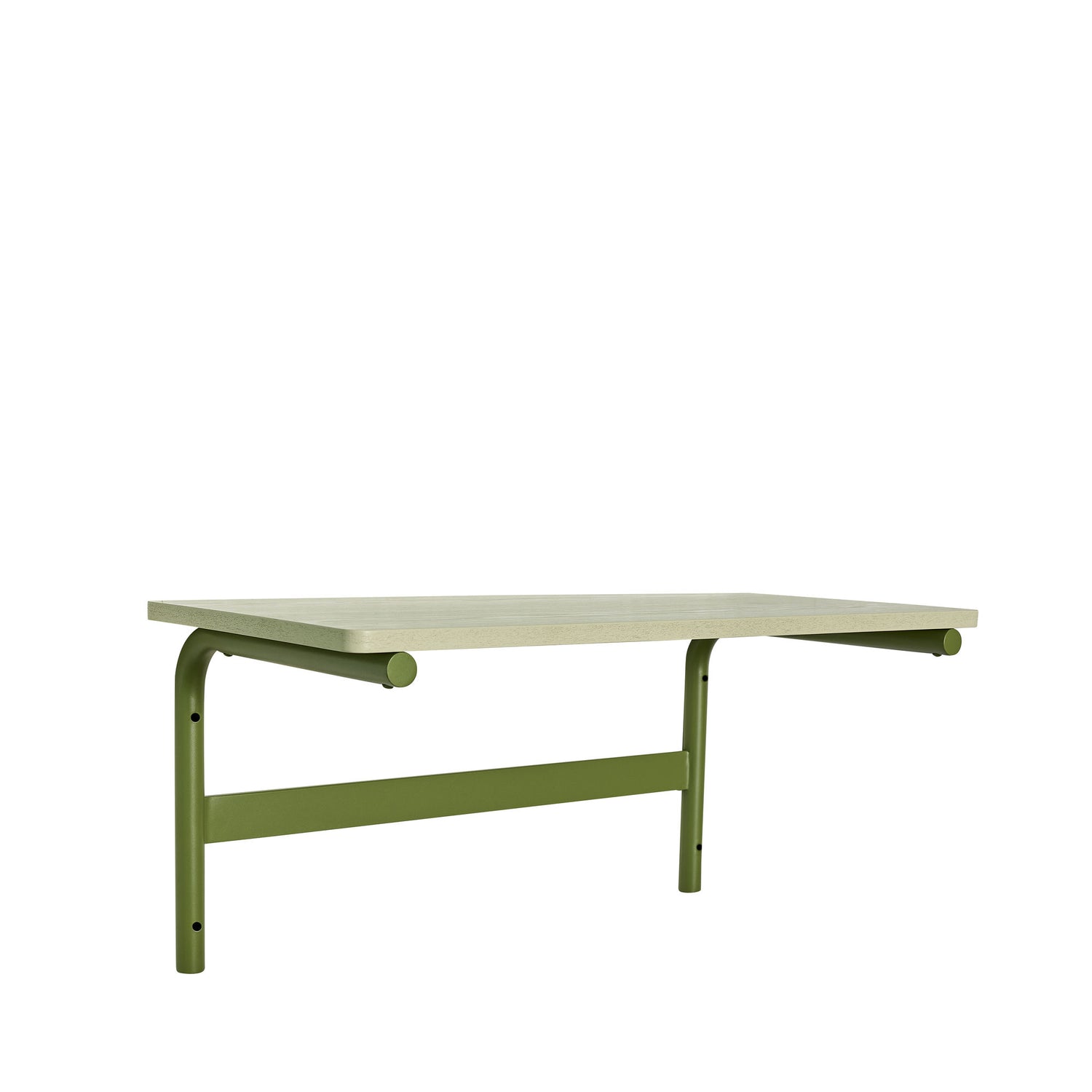 Hübsch Koi desk green/gray