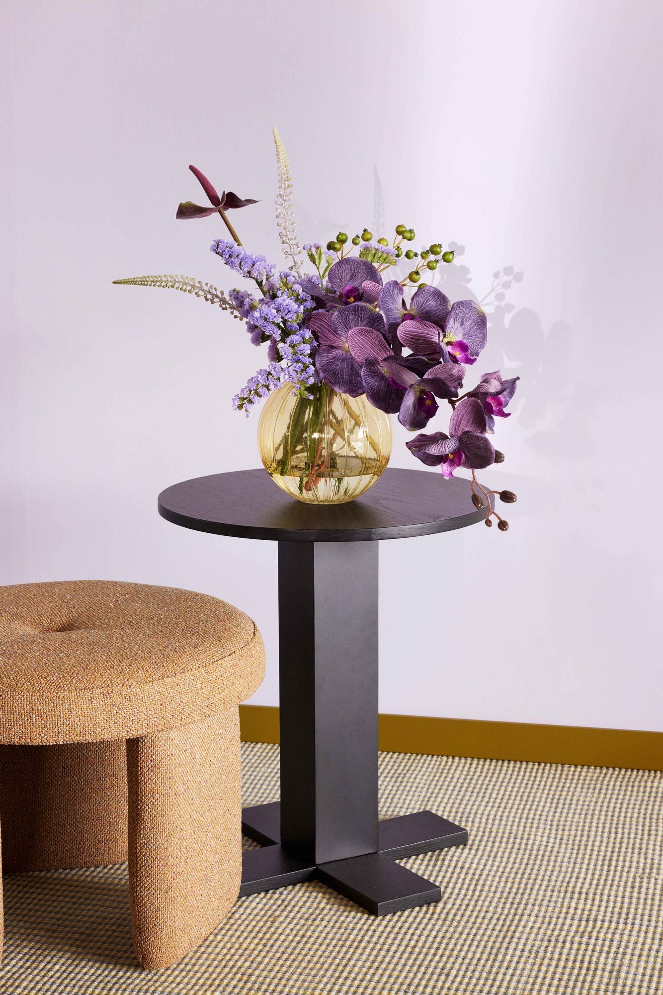 Hübsch Koohi side table black