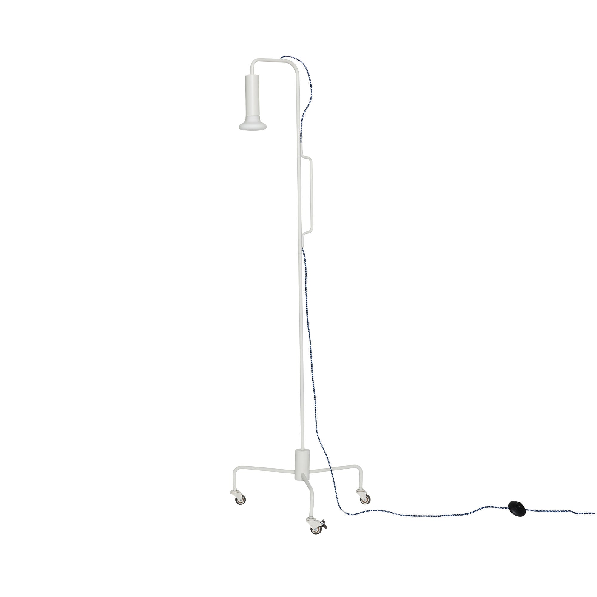 Hübsch Ido floor lamp light gray