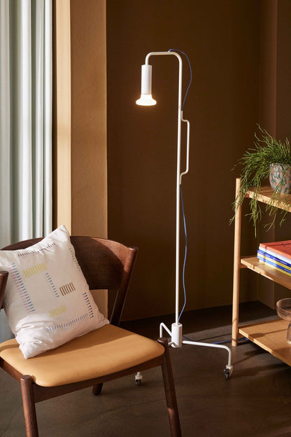 Hübsch Ido floor lamp light gray