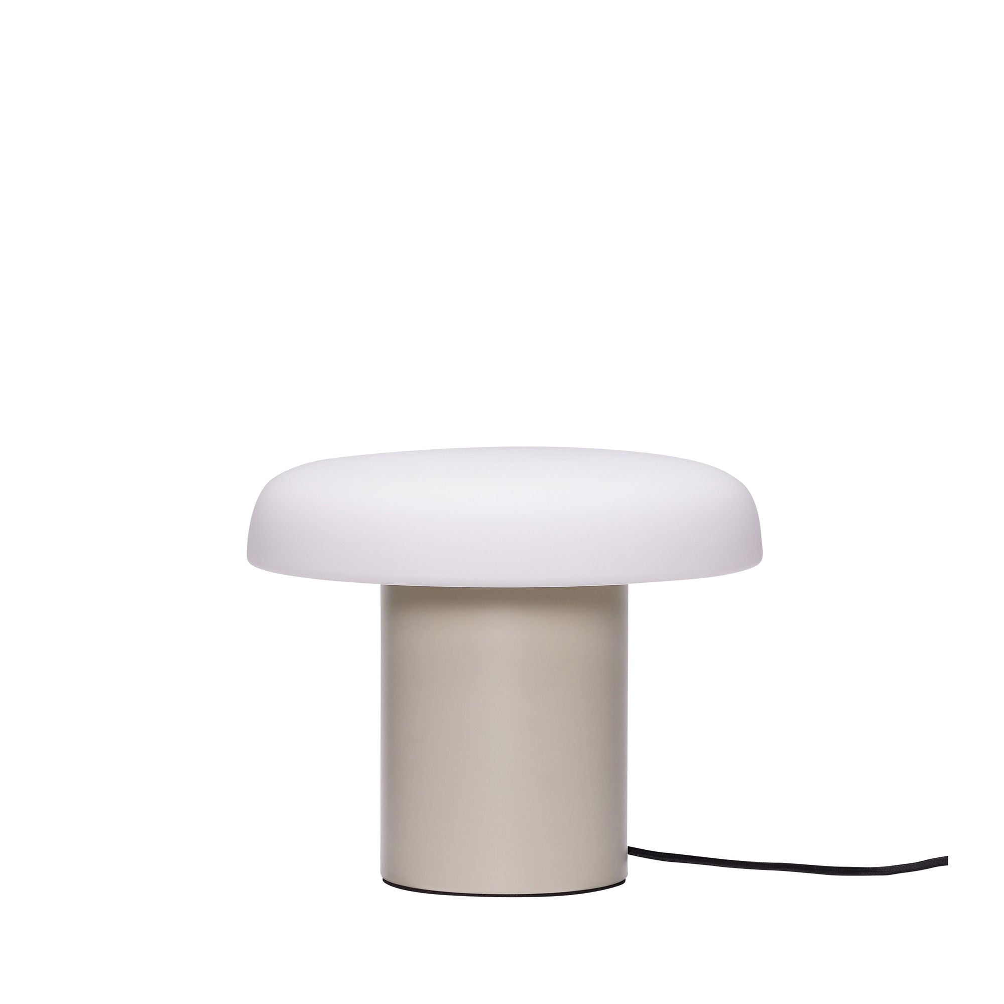 Hübsch Ateliers table lamp sand/white