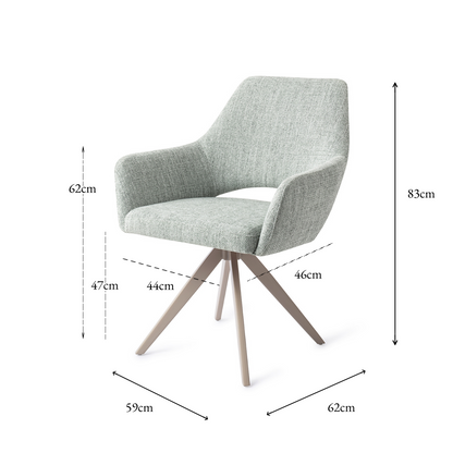 Yanai Dining Chair Soft Sage