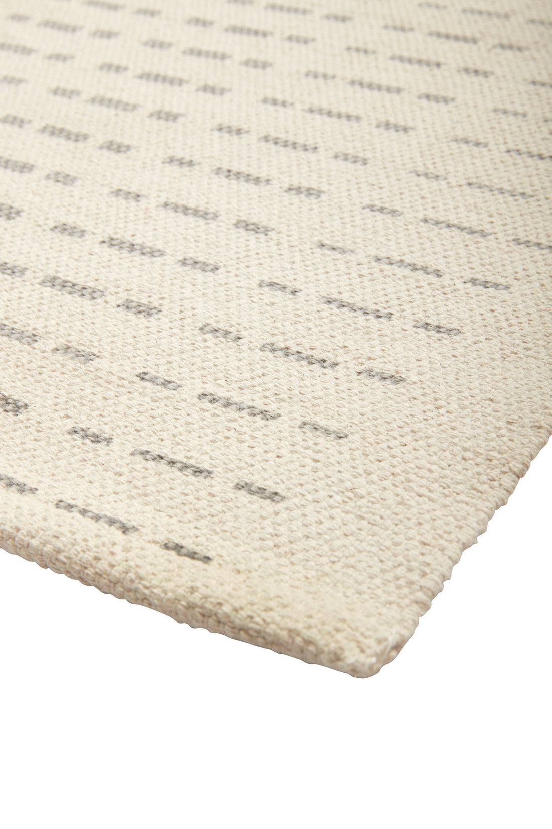 Hübsch Pin blanket beige/gray