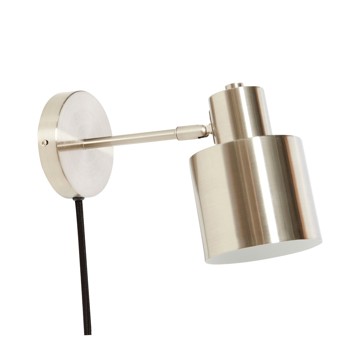 Fuse Wall lamp Nickel - 29x12xH17cm, E27