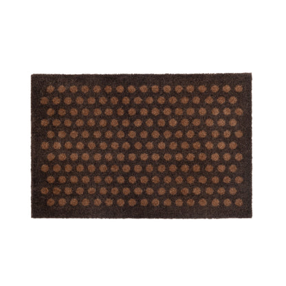 News - Floor Mat 40 x 60 cm - Dot/Cognac -Dark Brown