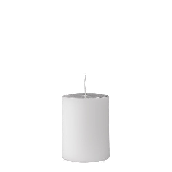 Anja candles, white, parafine