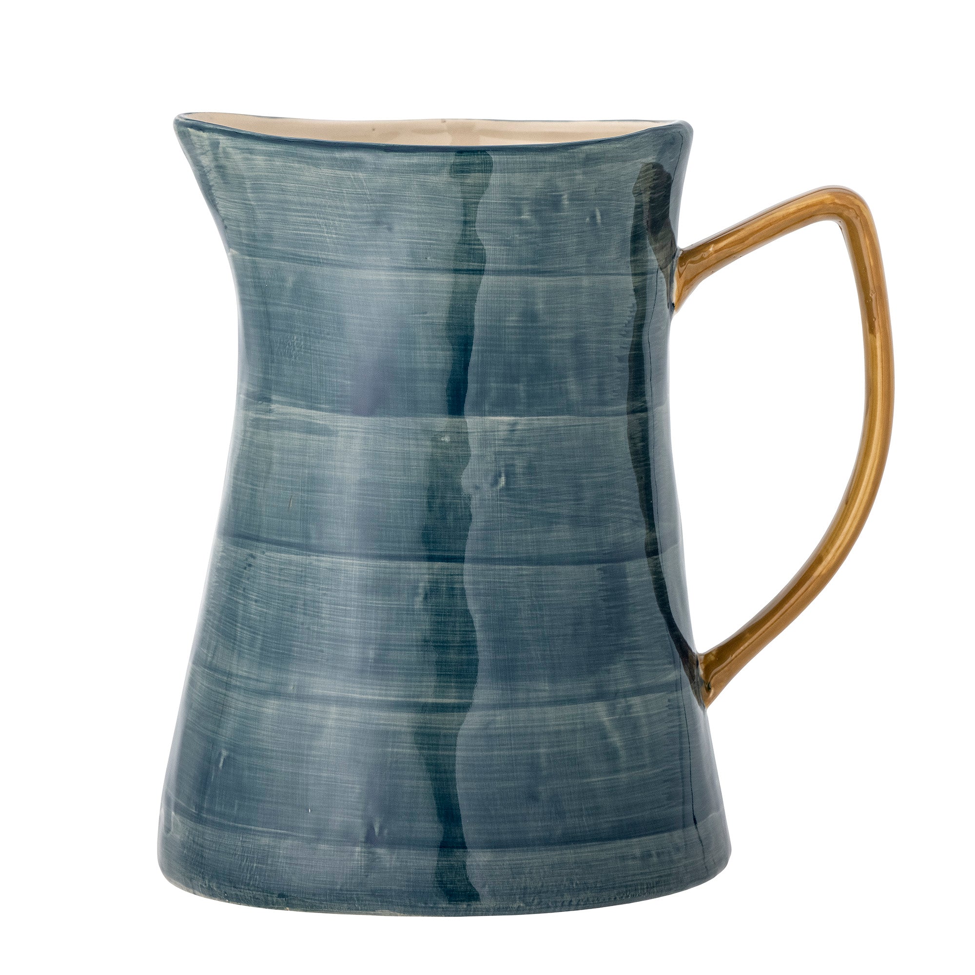 Feriha pitcher, blue, stoneware