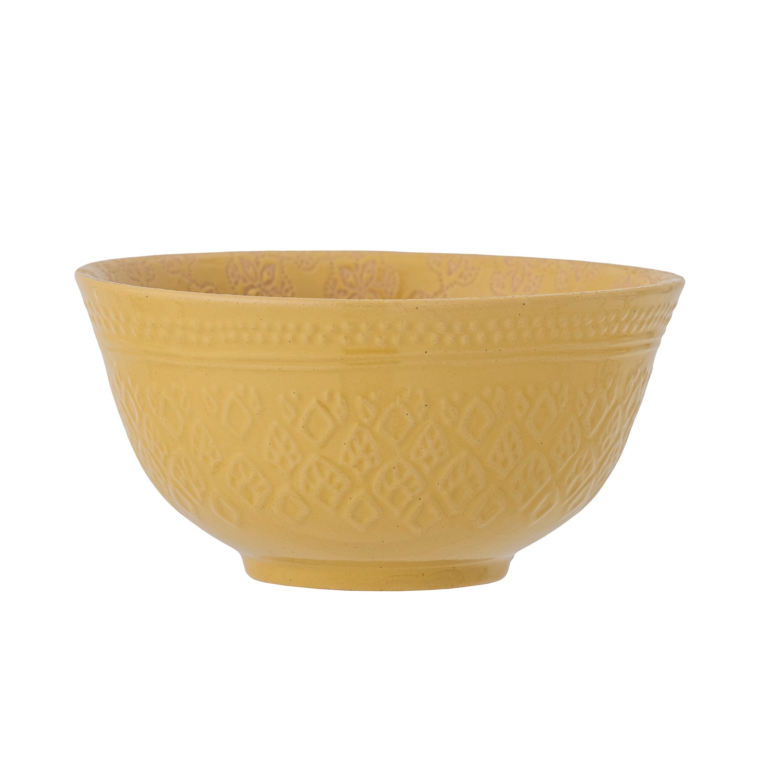 Marsala bowl, yellow, stoneware