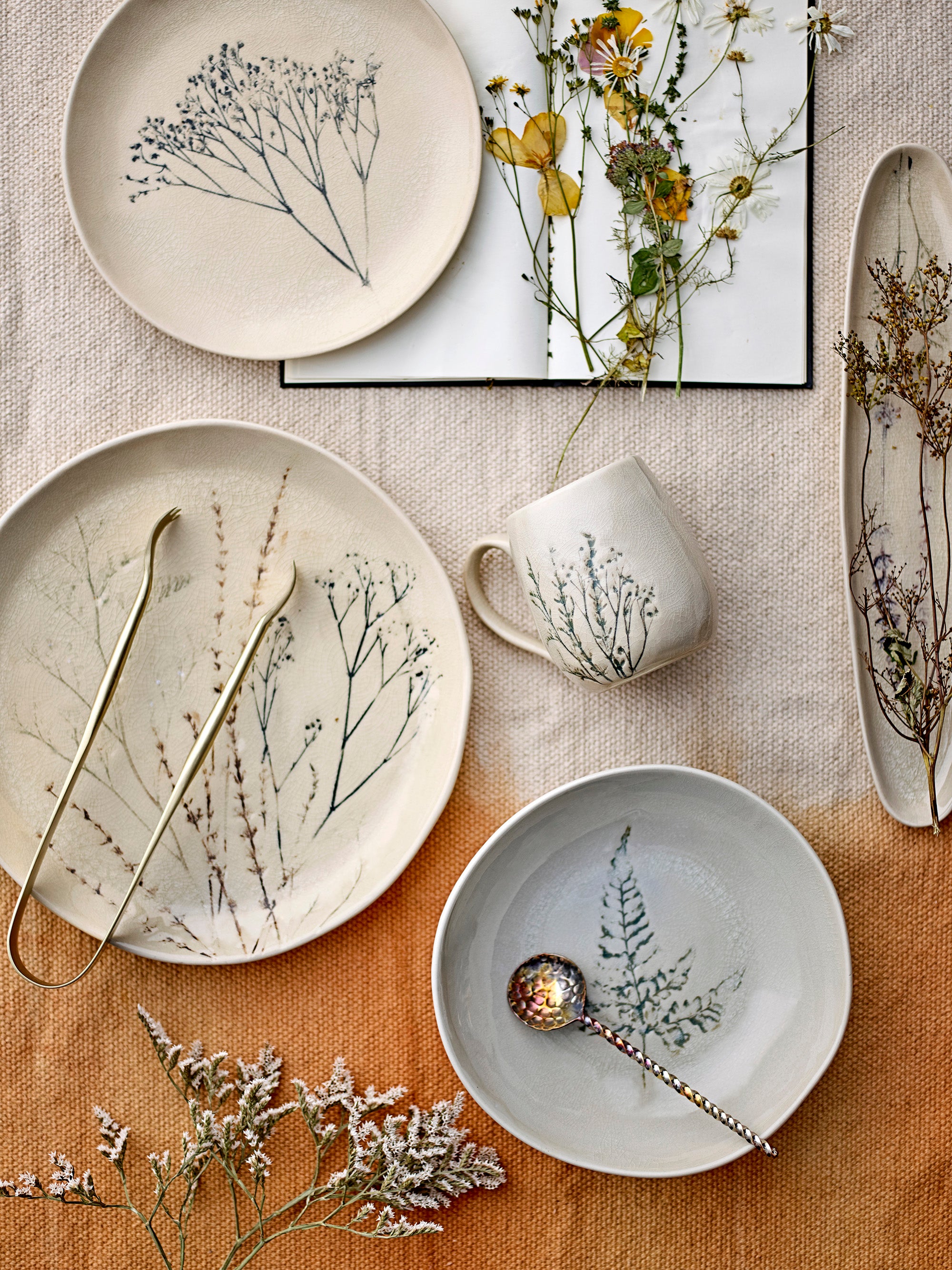 Bea soup plate, nature, stoneware