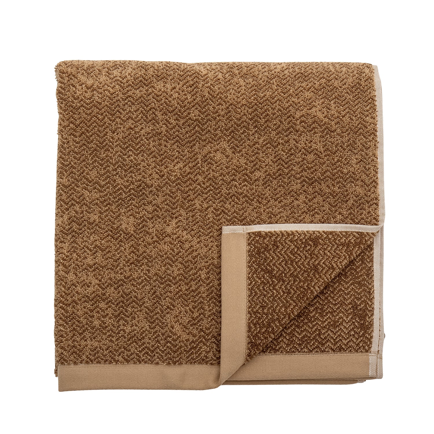 Kahla towel, brown, cotton