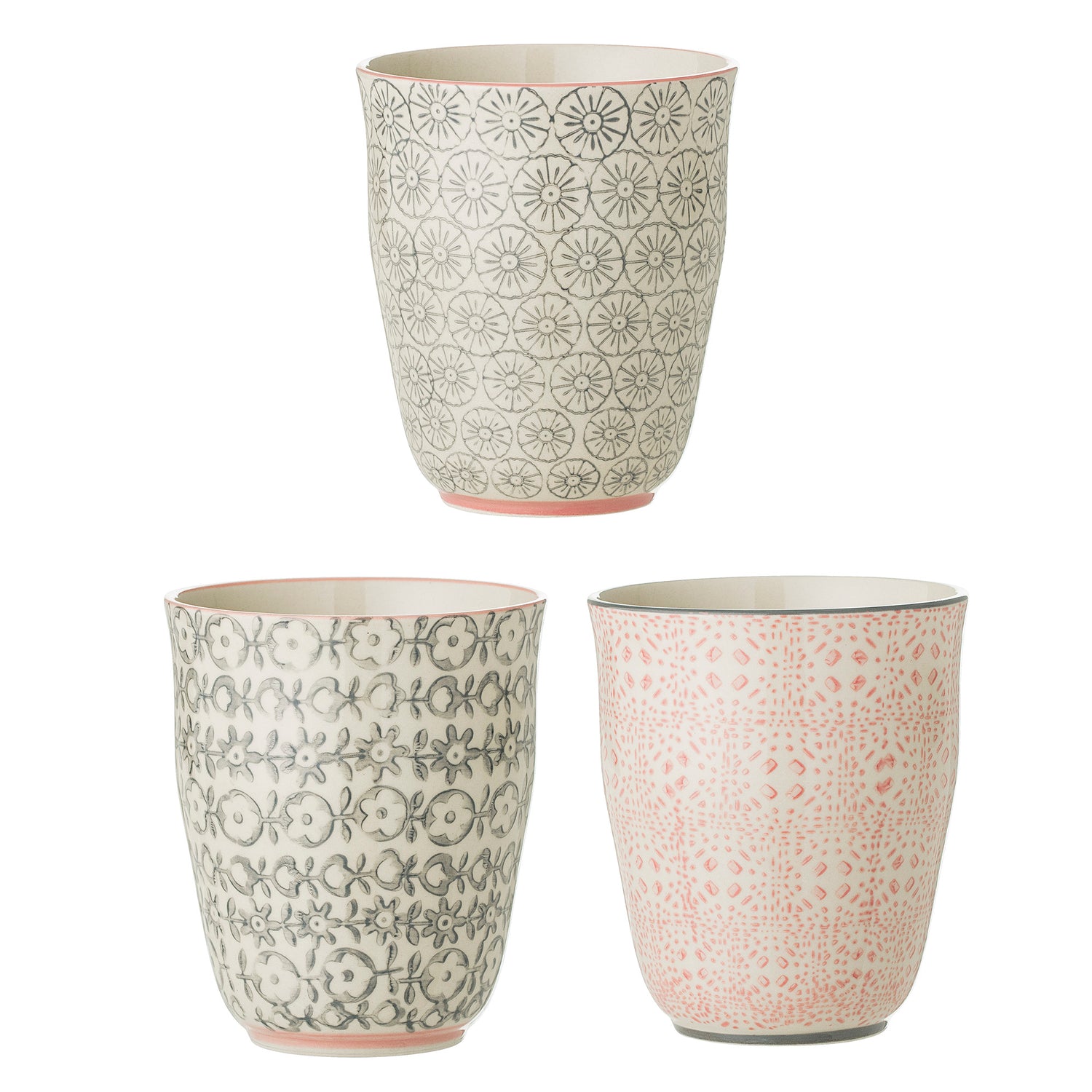 Cécile cup, pink, stoneware