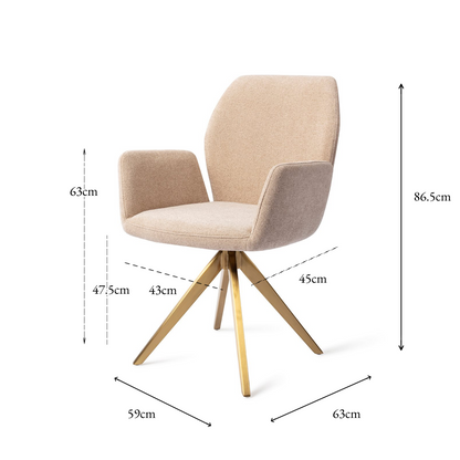 Misaki Dining Chair Funky Fudge