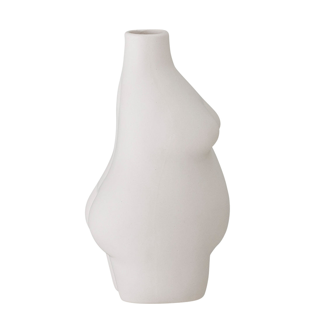 Elora Vase, Hvid, Stentøj - BLOOMINGVILLE - DesignGaragen.dk