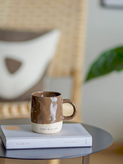 Neo mugs, brown, stoneware