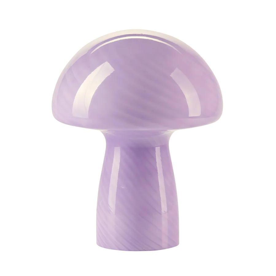 Bahne - Svampelampe - Mushroom bordlampe, Lavender - H23 cm. - Bahne - DesignGaragen.dk