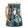 Feriha pitcher, blue, stoneware