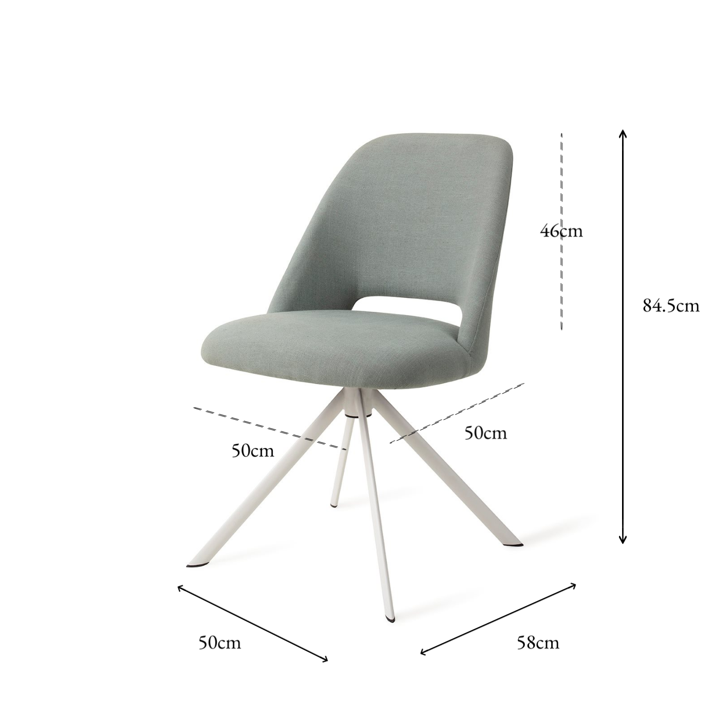 Sasue Dining Chair Sure Azure