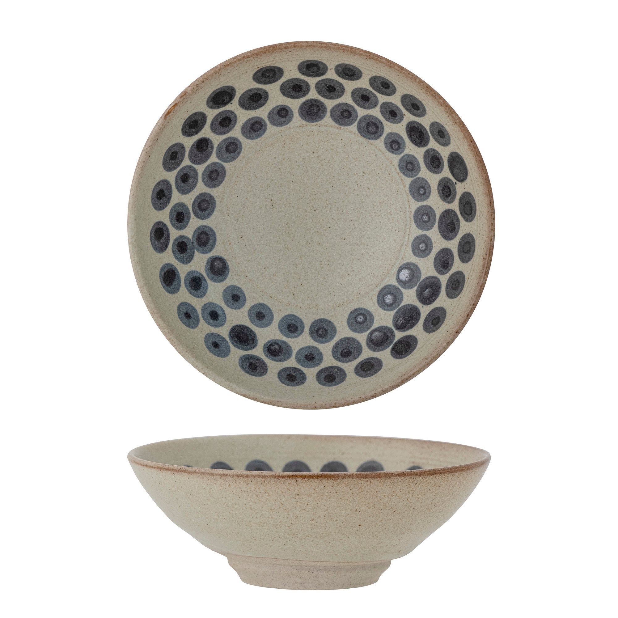 Tinni cheers, blue, stoneware