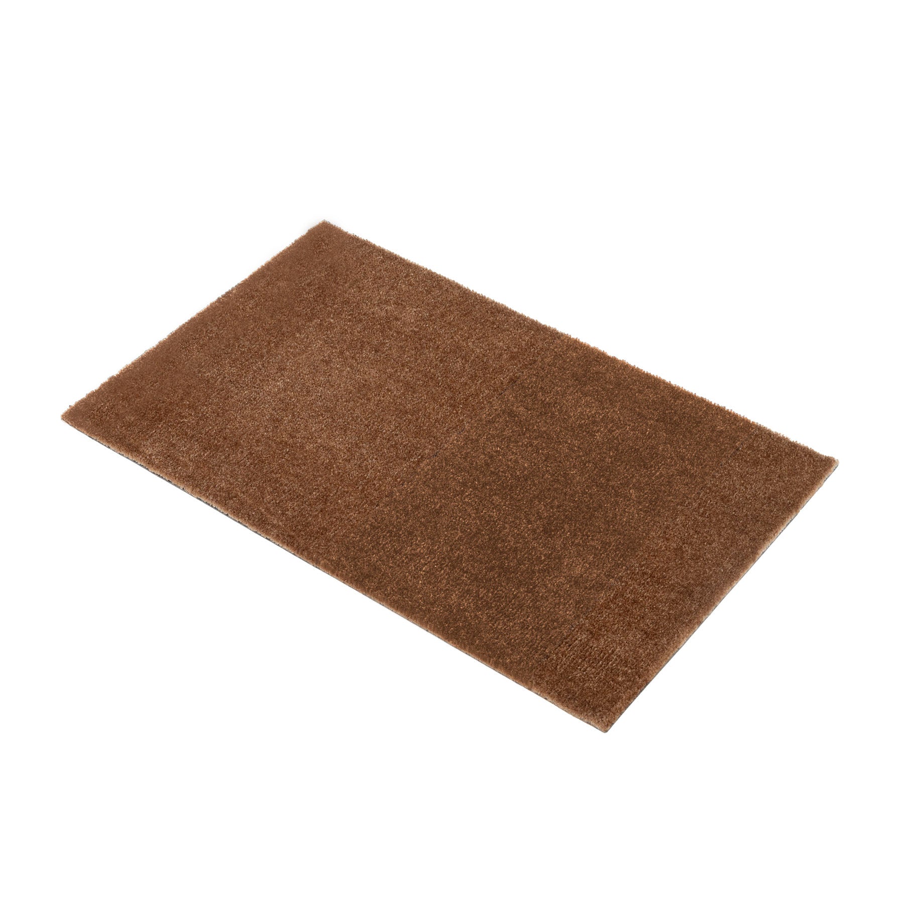 NEW floor mat 40 x 60 cm - Uni Color/Cognac