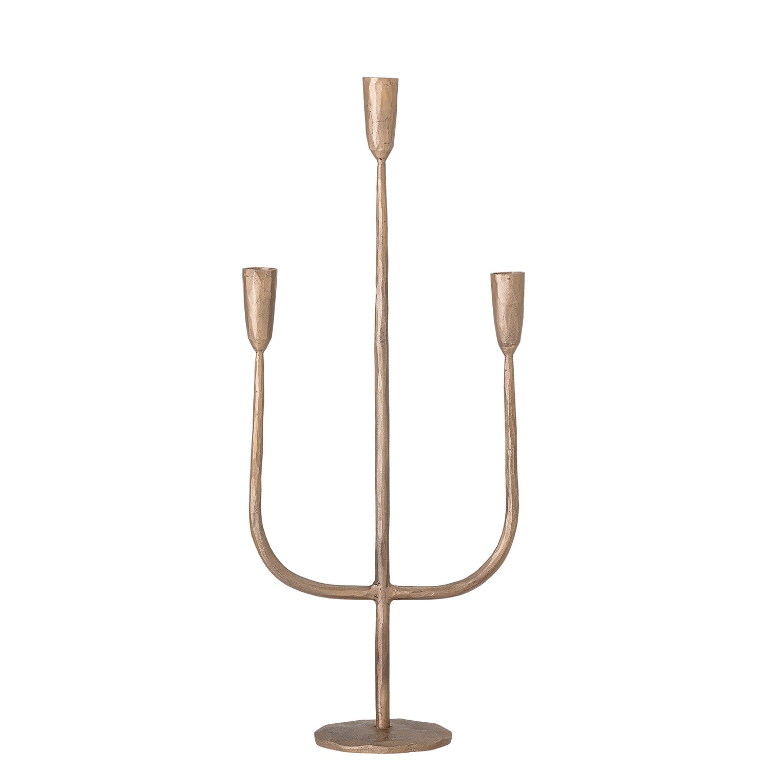 Ace candlestick, brass, metal