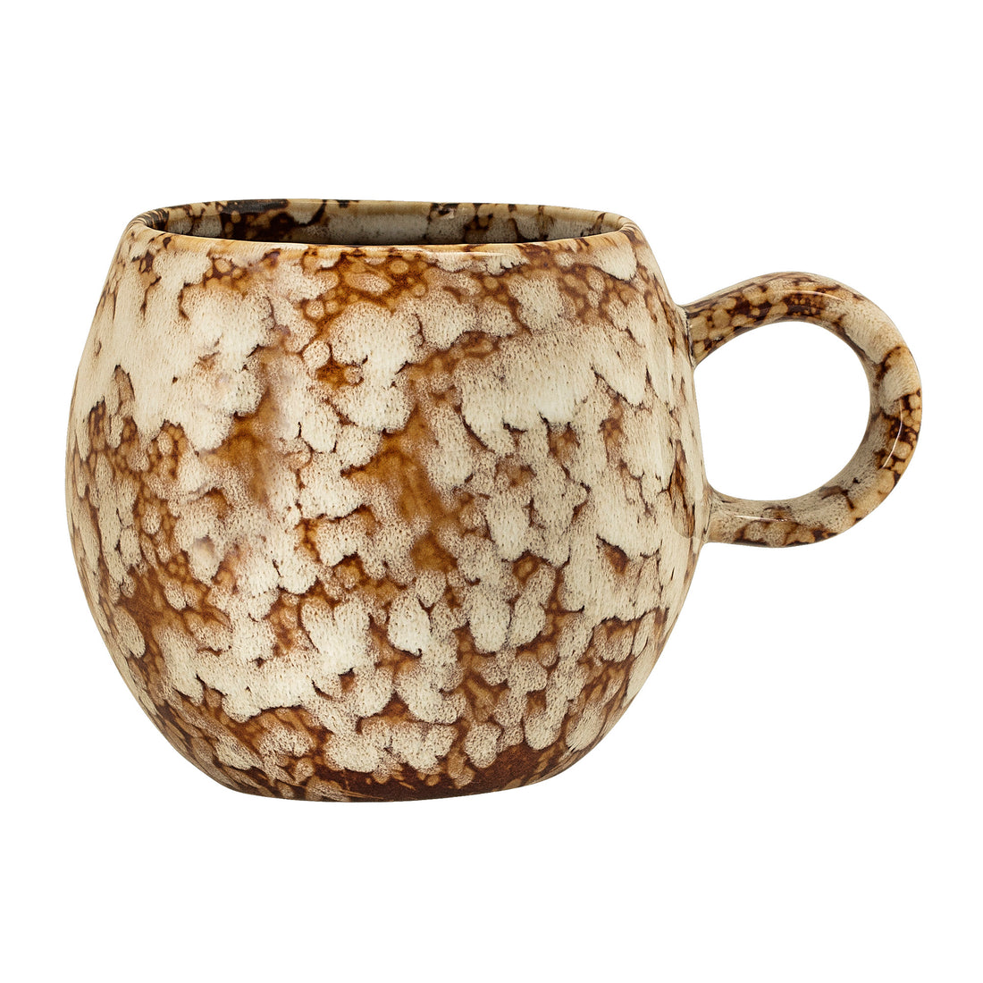 Paula cup, brown, stoneware