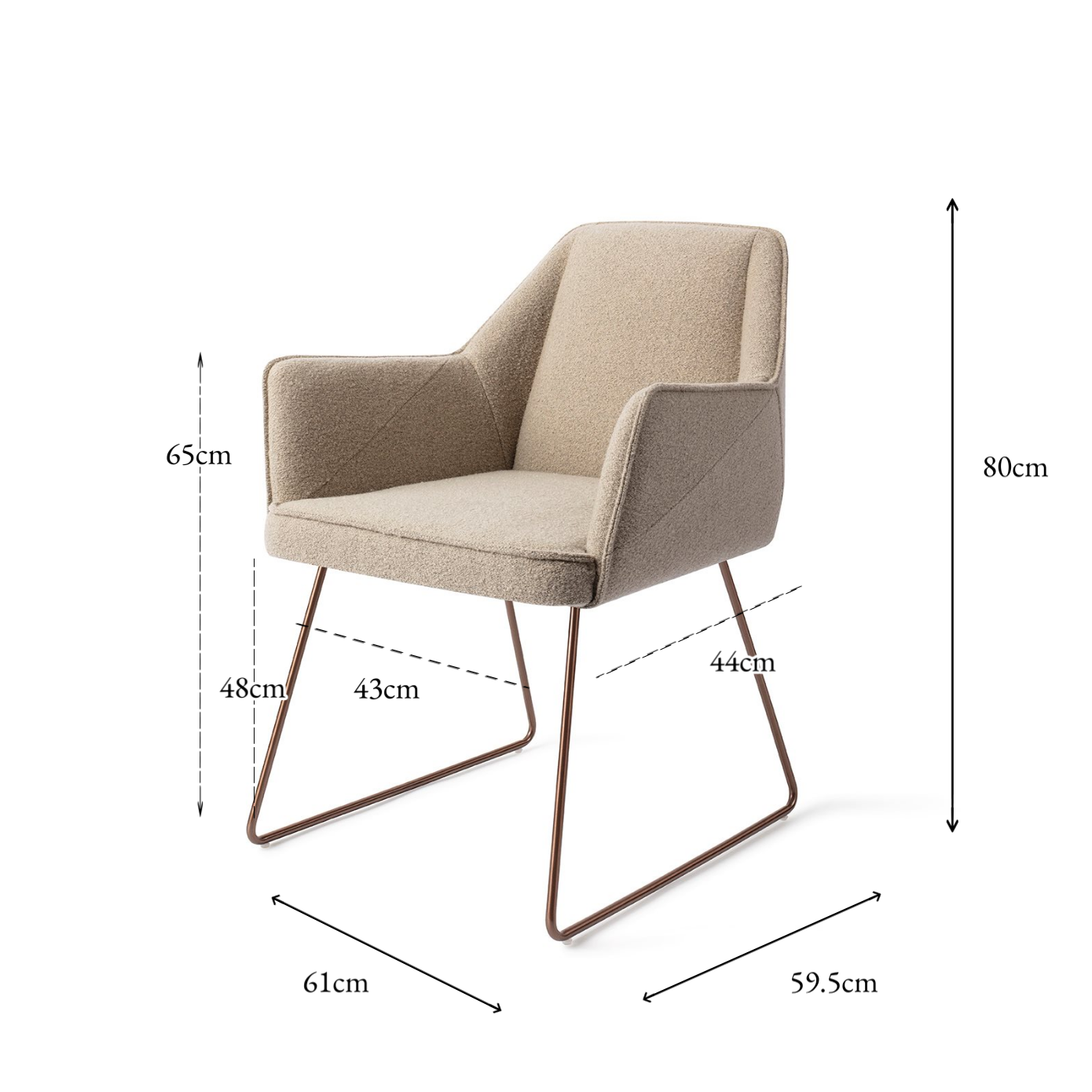 Tome Dining Chair Great Greige