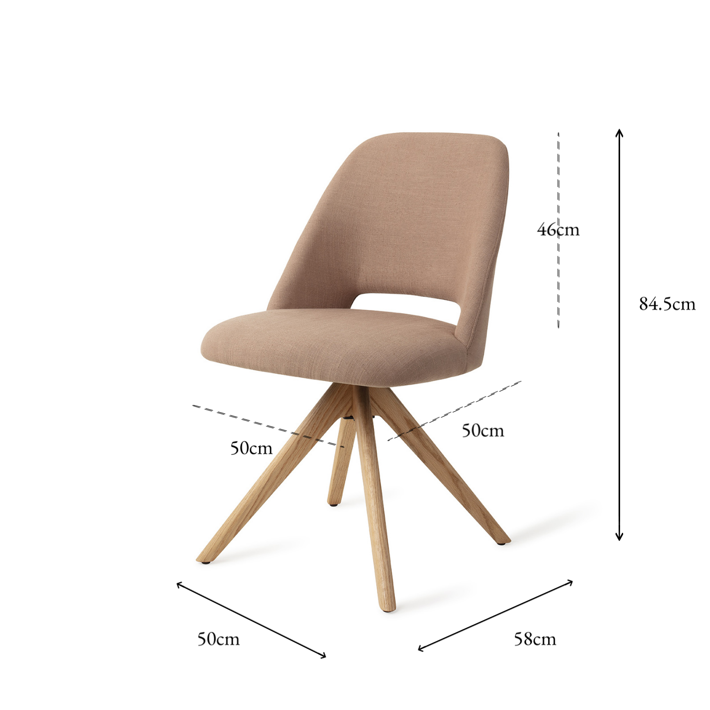 Sasue Dining Chair Luster Liver