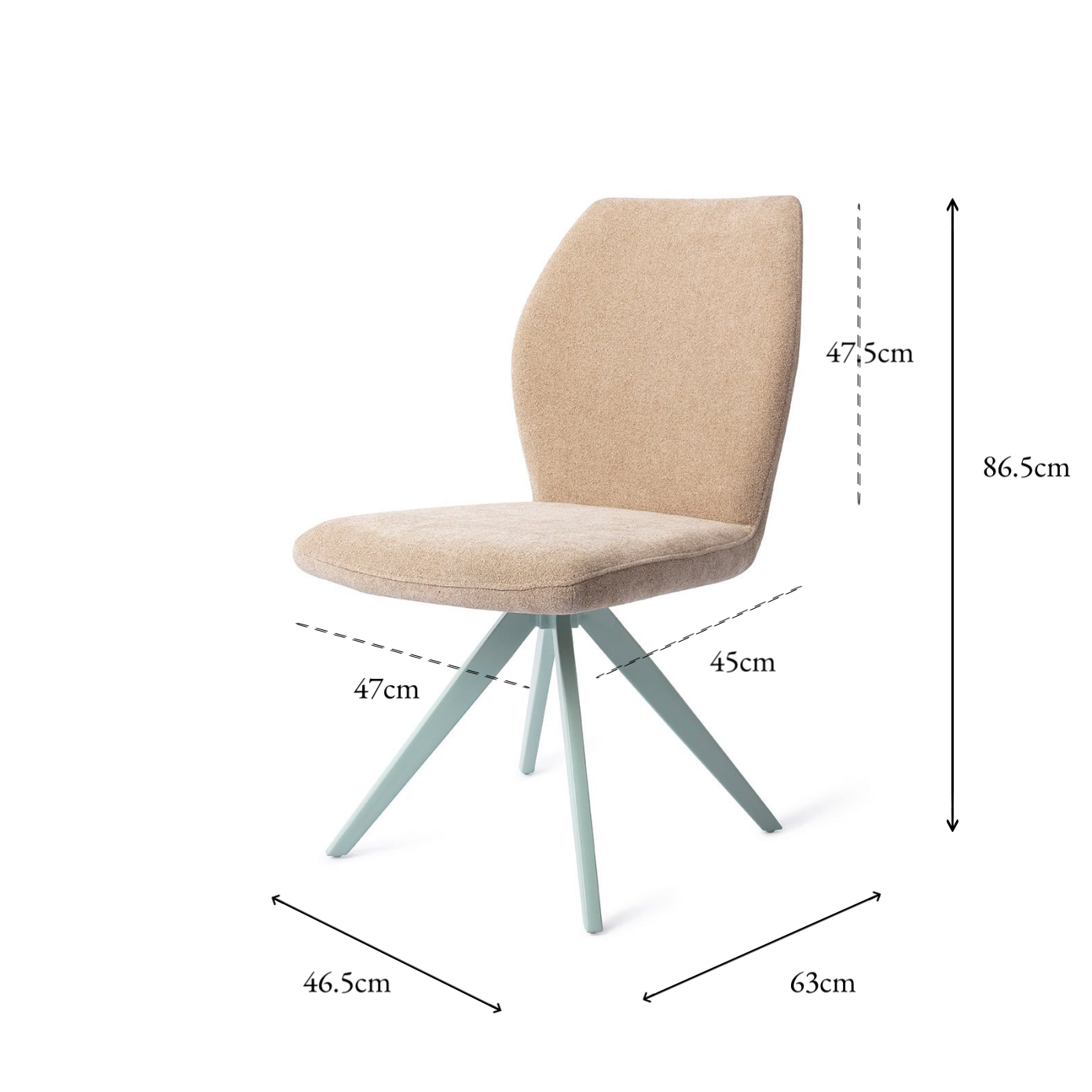 Ikata Dining Chair Funky Fudge