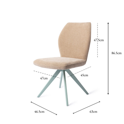 Ikata Dining Chair Funky Fudge