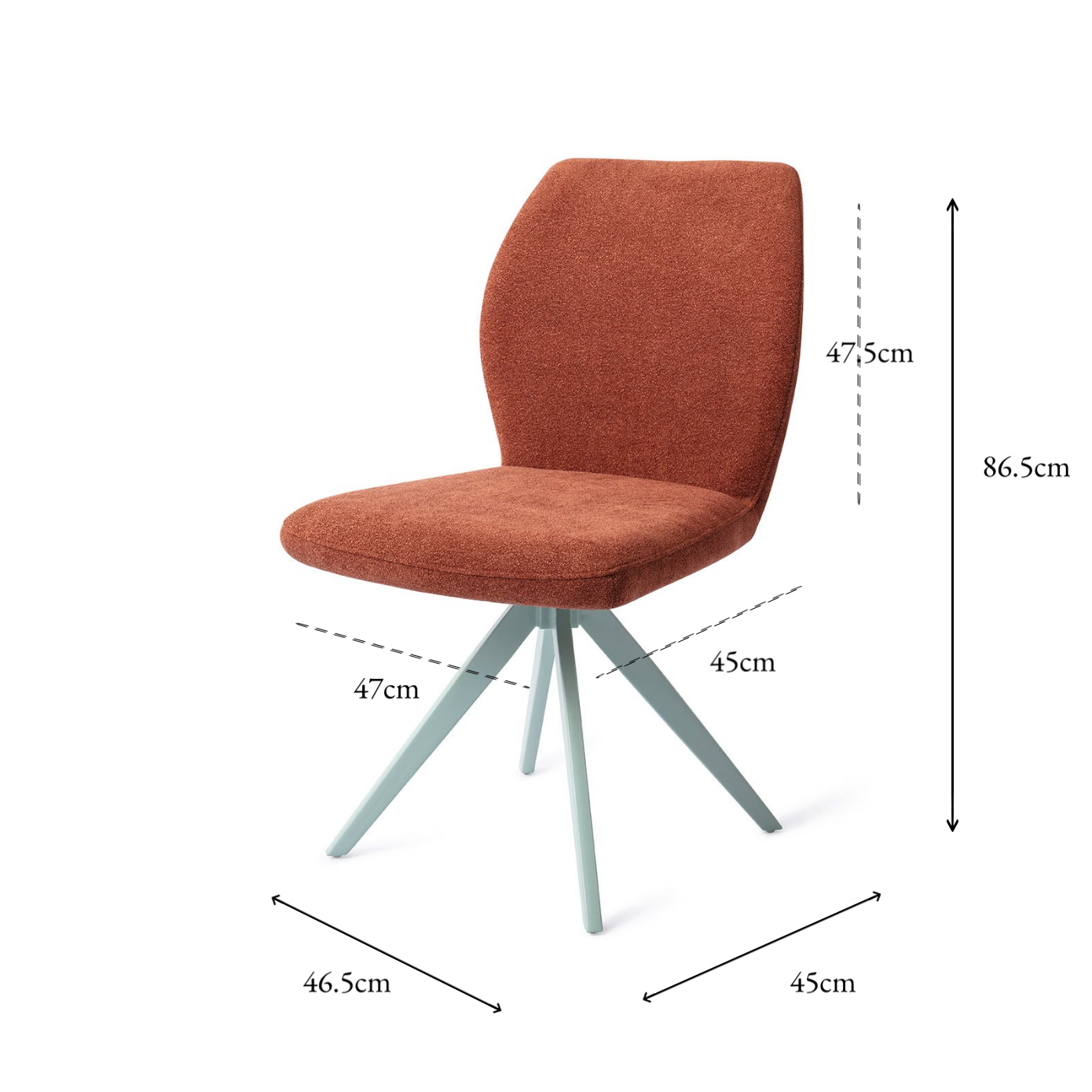 Ikata Dining Chair Cosy Copper