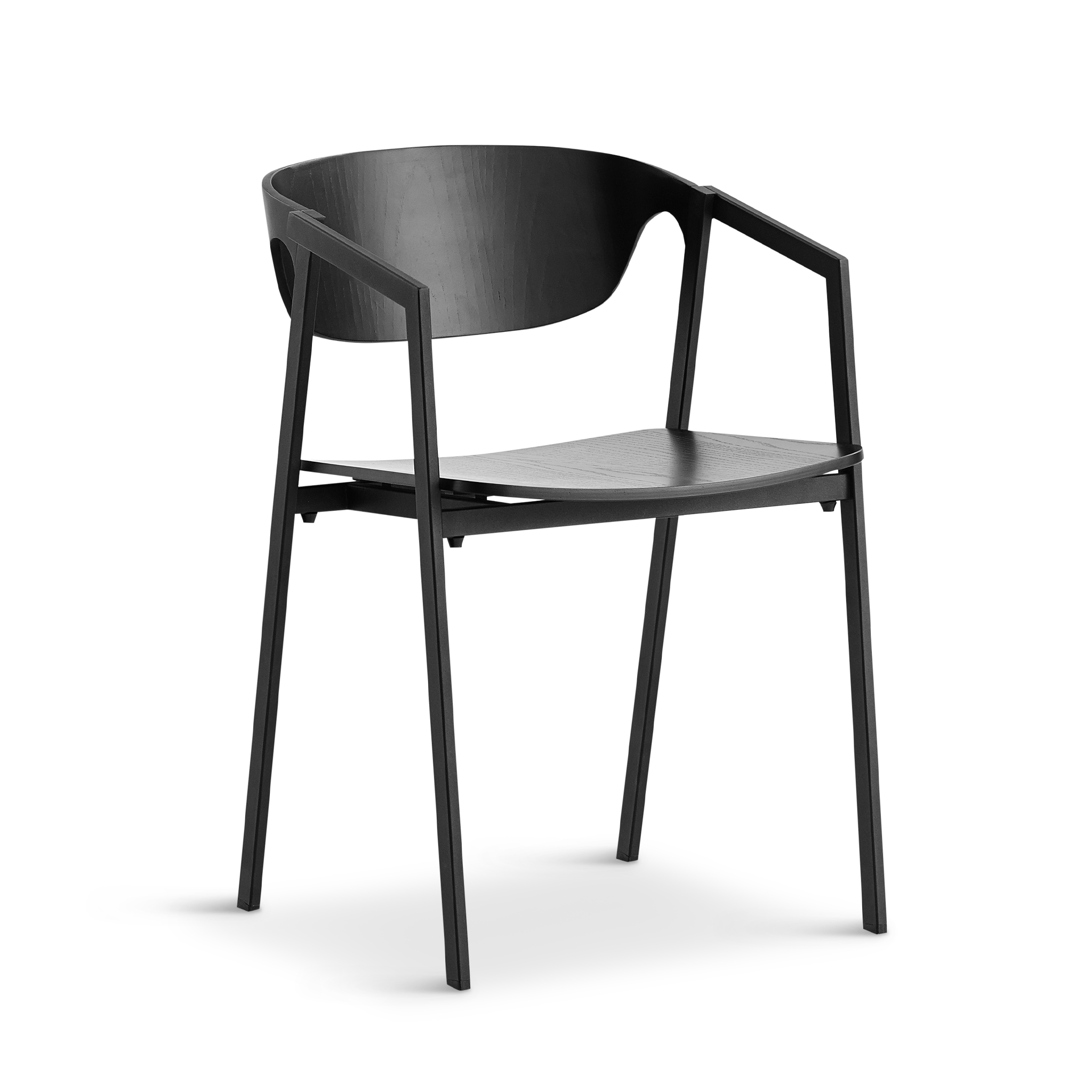 Woud - S.A.C. Dining Chair - Black