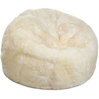 Bag chair | Lambskin | Long -haired | New Zealand | 92x93 cm.