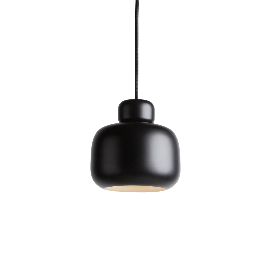 WOUD - Stone pendant (Small) - Black - WOUD - DesignGaragen.dk