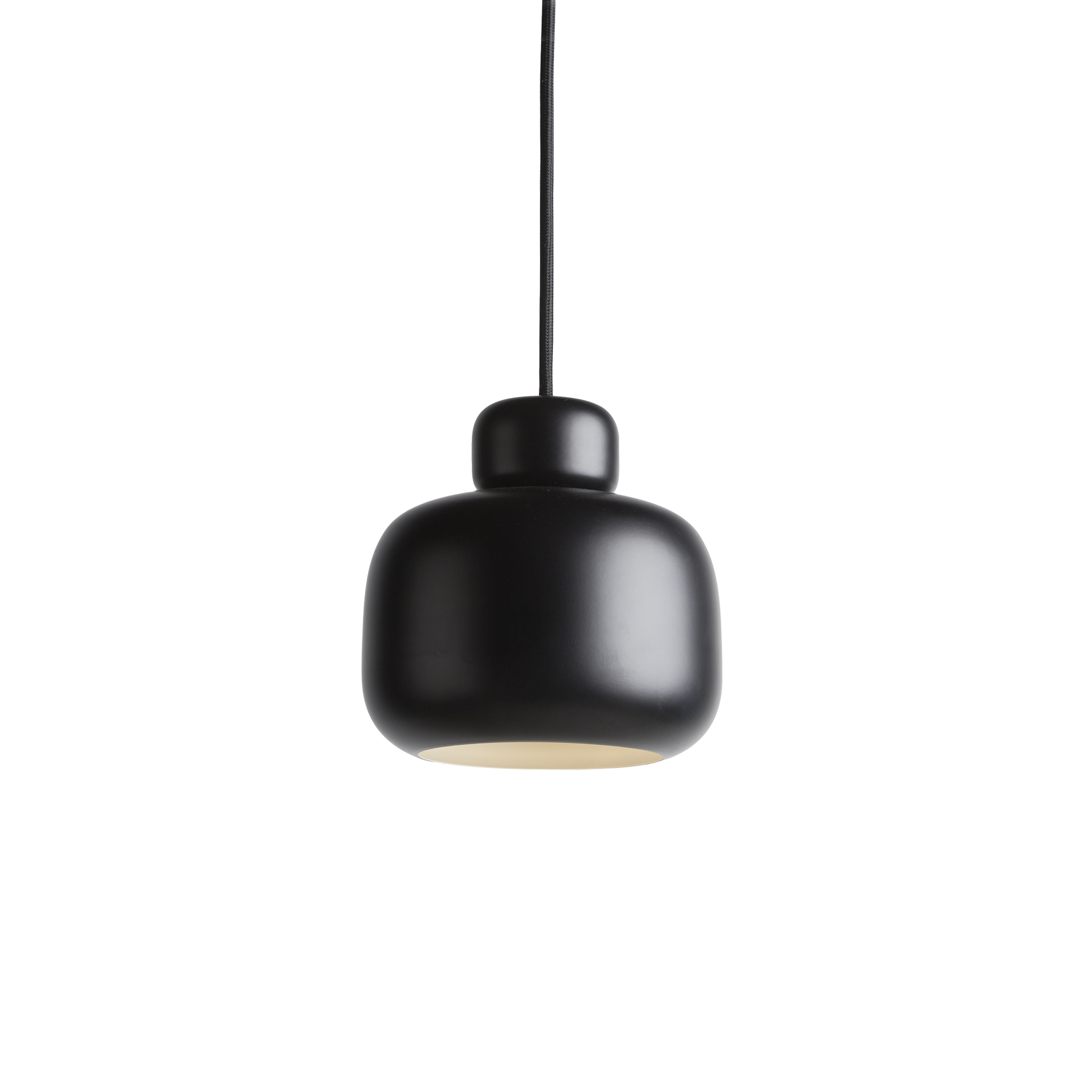 WOUD - Stone pendant (Small) - Black - WOUD - DesignGaragen.dk