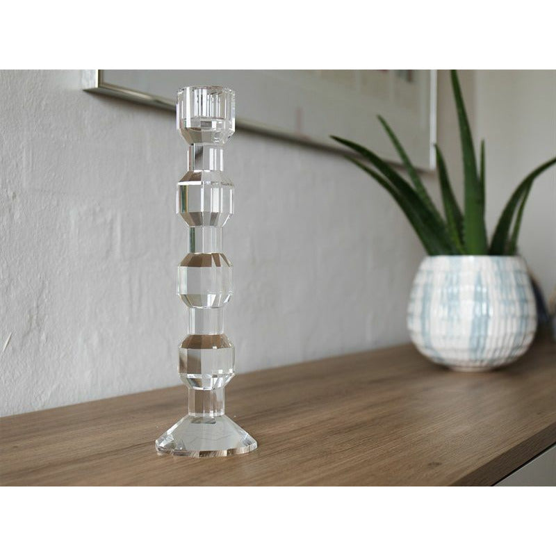 House of Sander Iris candlestick, H25XB4 cm